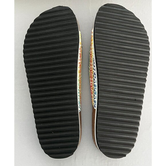 Corkys Womens Beach Babe Slide Sandal New Without Box (Rainbow, 9) - Picture 4 of 6